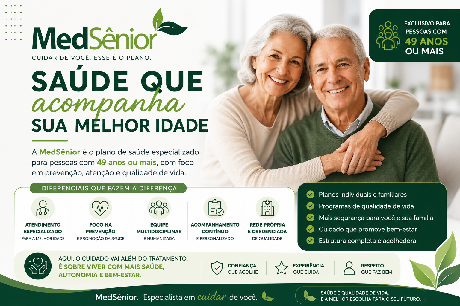 MedSênior: O Plano de Saúde Especializado para Quem Valoriza Qualidade de Vida na Melhor Idade